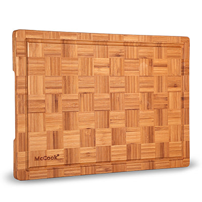 McCook® MCW12-L Bamboo Wood Cutting Board